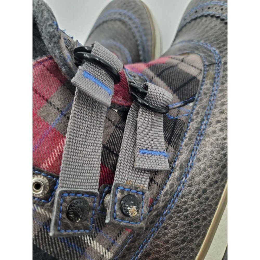 UGG Marais Plaid Waterproof Wool Lined Pull On Boots 1001797 Women's Size 8 WARM - Picture 7 of 9